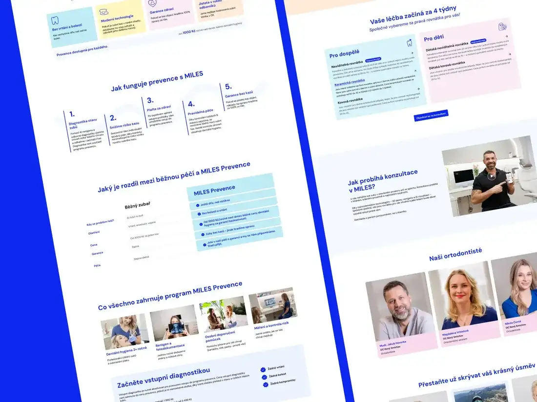MILES clinic services page