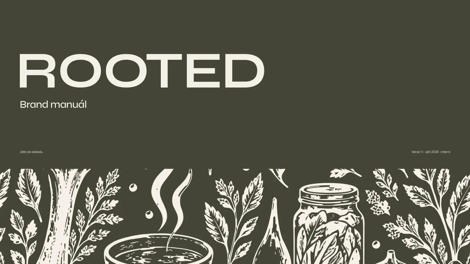 ROOTED: Titulní strana manuálu
