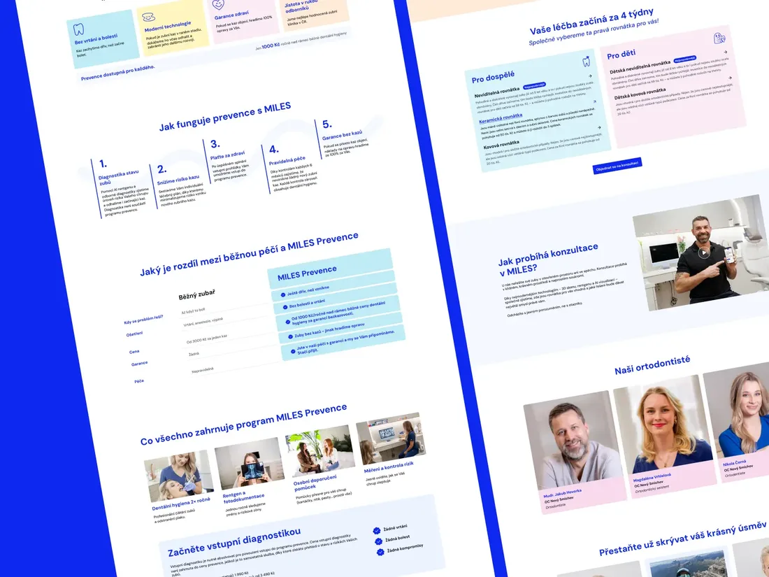 MILES — homepage