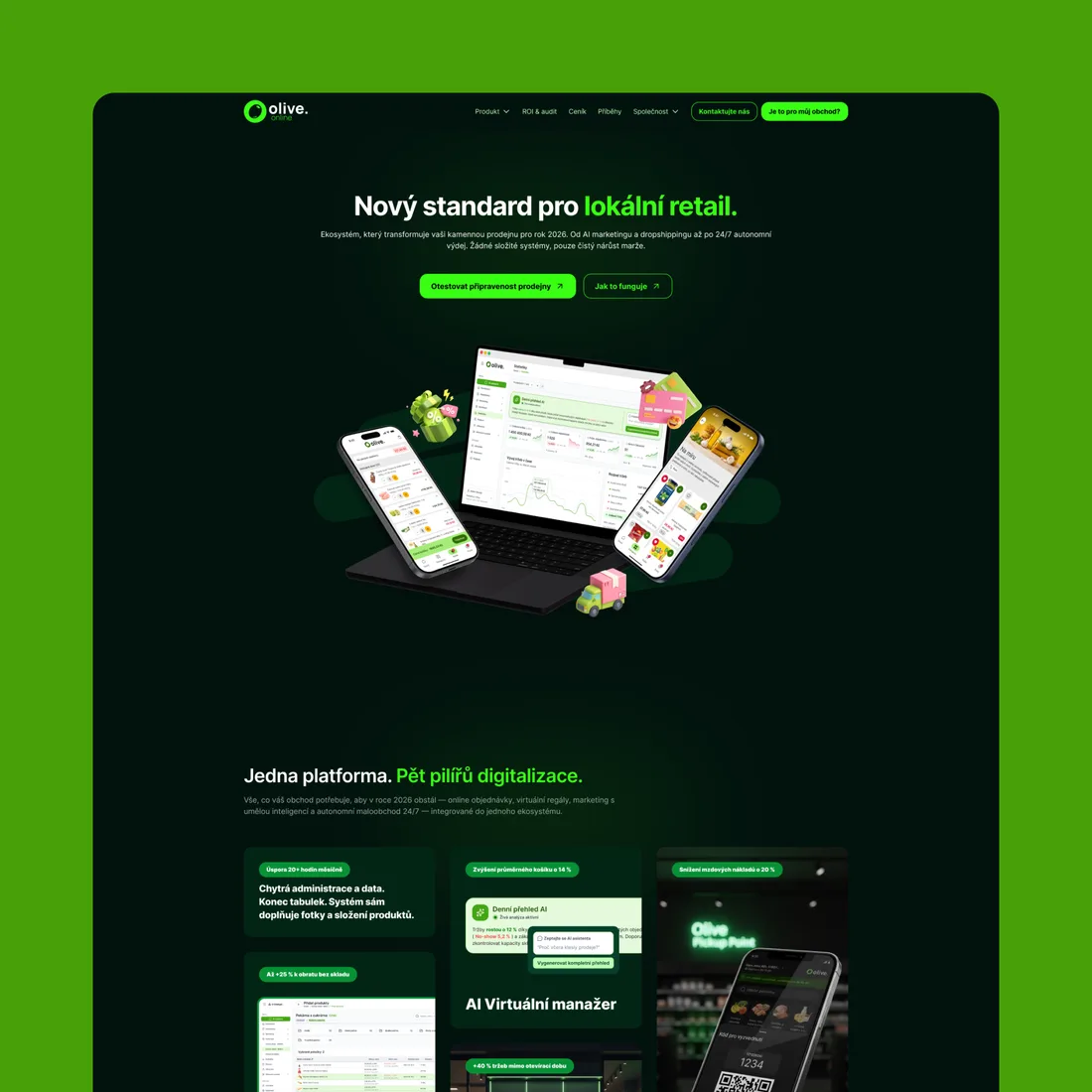 Mobile app — screens