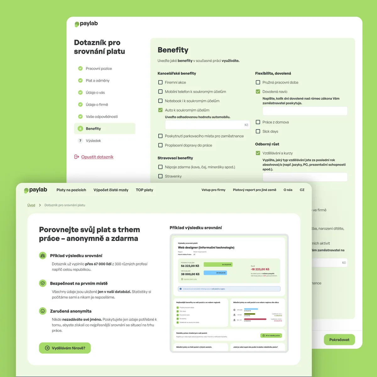 Web app for payroll and benefits management