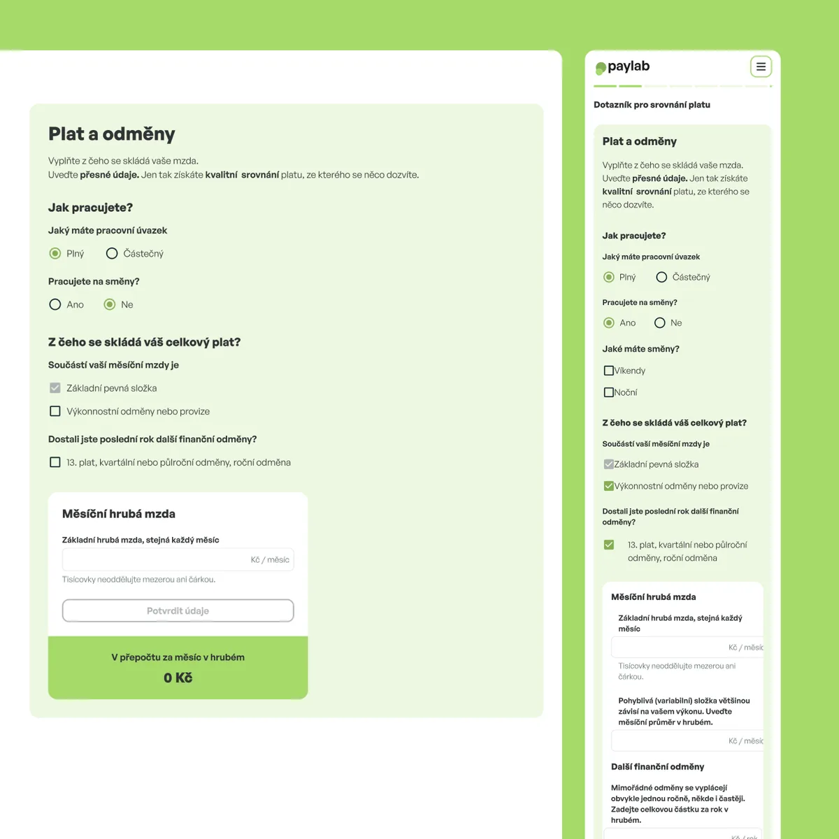 Salary and rewards calculator