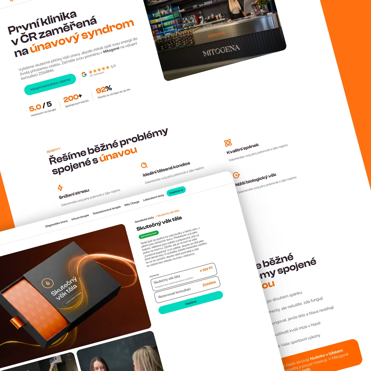 Projasni website – solar studio services overview